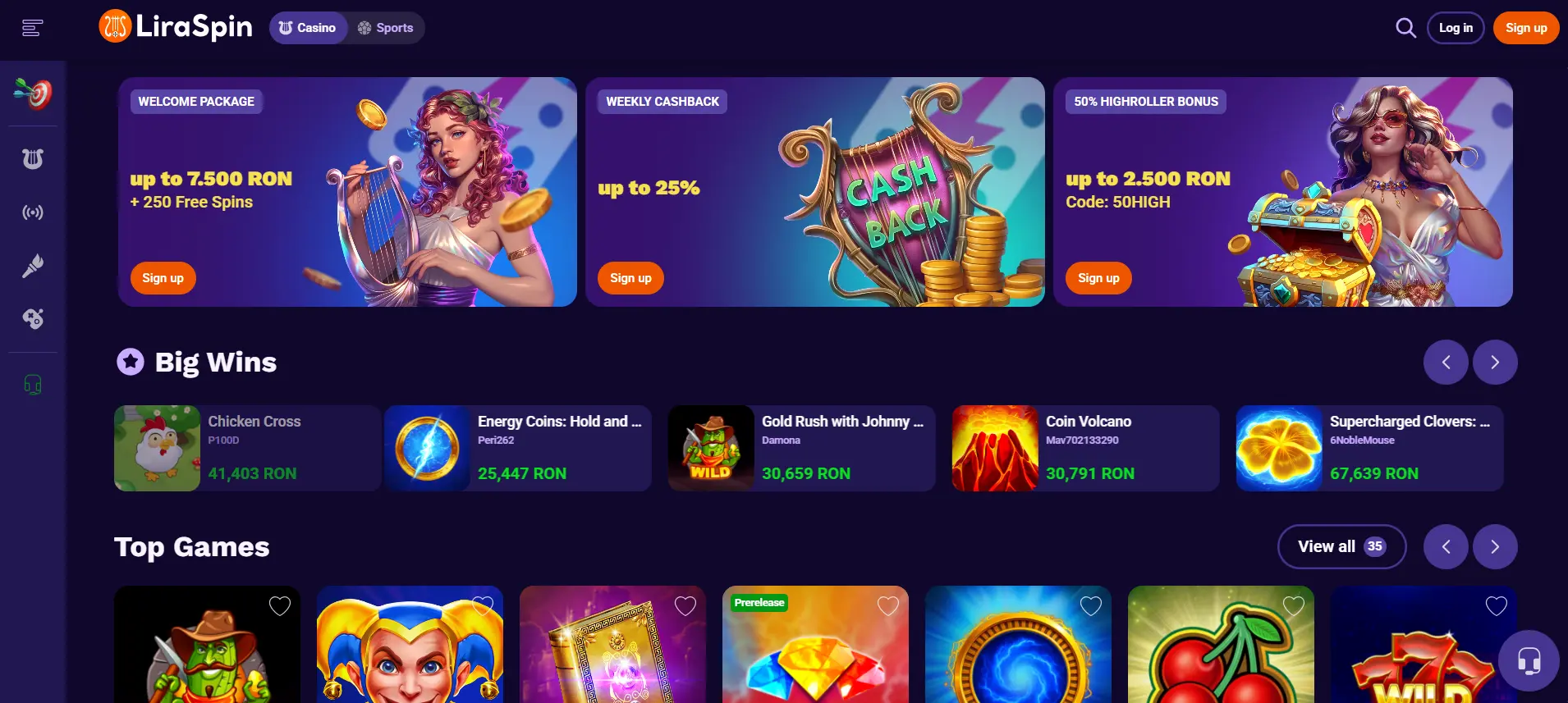 LiraSpin Casino